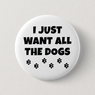 Macaron Rond 5 Cm Tous Les Chiens