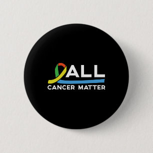 Macaron Rond 5 Cm Tous problème de cancer Journée mondiale contre le