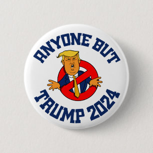 Macaron Rond 5 Cm Tout le monde sauf Trump Bouton 2,25"