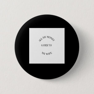 Macaron Rond 5 Cm Tout Mon Argent Va À Mon Sticker Femme