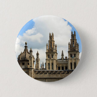 Macaron Rond 5 Cm Toutes les âmes université, Oxford