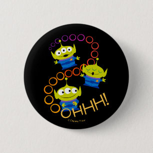 Macaron Rond 5 Cm Toy Story 4   Aliens "Ooooh"