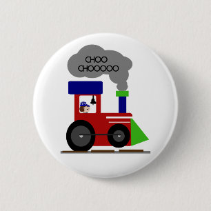 Macaron Rond 5 Cm Train de Choo Choo