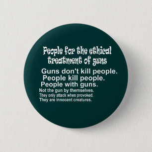 Macaron Rond 5 Cm Traitement moral de bouton rond foncé d'armes à