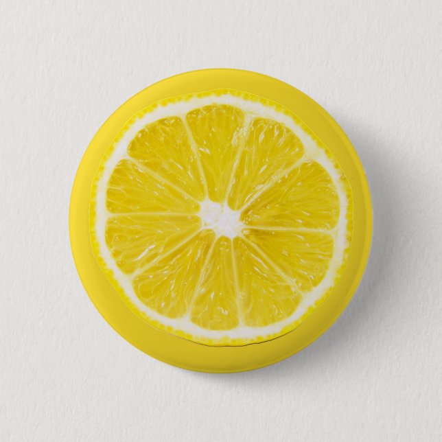 Macaron Rond 5 Cm tranche de citron (Devant)