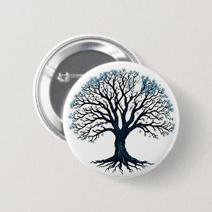 Macaron Rond 5 Cm Tree of Life