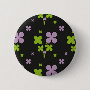 Macaron Rond 5 Cm Trèfle