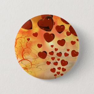 Macaron Rond 5 Cm Trending love coeurs, accessoires. Saint Valentin