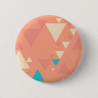 Macaron Rond 5 Cm Triangles abstraites