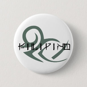 Macaron Rond 5 Cm Tribal philippin