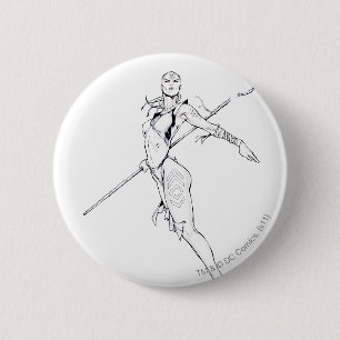 Macaron Rond 5 Cm Tribu 8 d'indigo