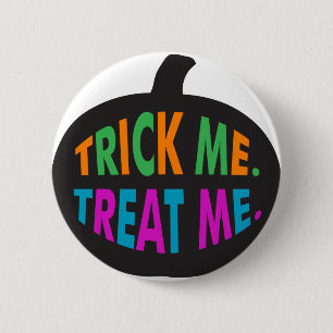 Macaron Rond 5 Cm Trick Me Treat Me Multi-Color