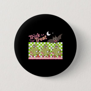 Macaron Rond 5 Cm Trick Of Treat Halloween