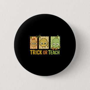Macaron Rond 5 Cm Trick Ou Enseigner, La Mauvaise Semence Costume Ha