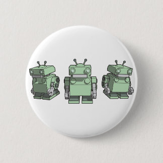 Macaron Rond 5 Cm Trio de robot