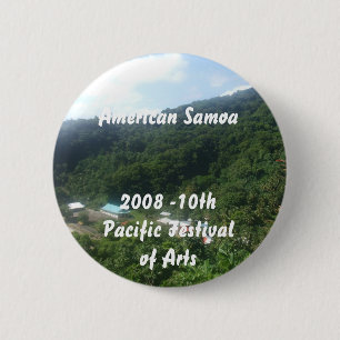 Macaron Rond 5 Cm triparoundtown 100, Samoa américaines… - Custom