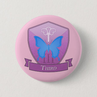 Macaron Rond 5 Cm Troisième - Épingle de l'école Mt. Calibeen