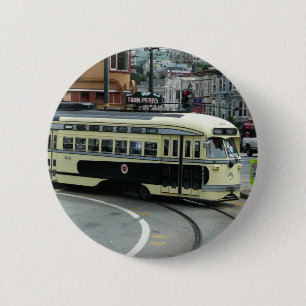 Macaron Rond 5 Cm Trolley de San Francisco