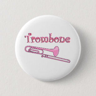 Macaron Rond 5 Cm Trombone rose