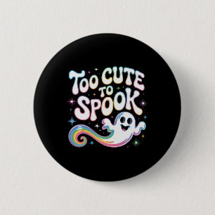 Macaron Rond 5 Cm Trop Mignonne Pour Parler Ghost Drôle Halloween Di