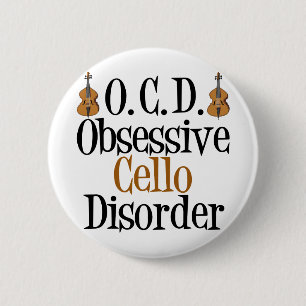 Macaron Rond 5 Cm Trouble du cello obsessionnel