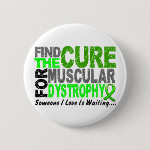 Macaron Rond 5 Cm Trouvez le T-shirts de DYSTROPHIE MUSCULAIRE du