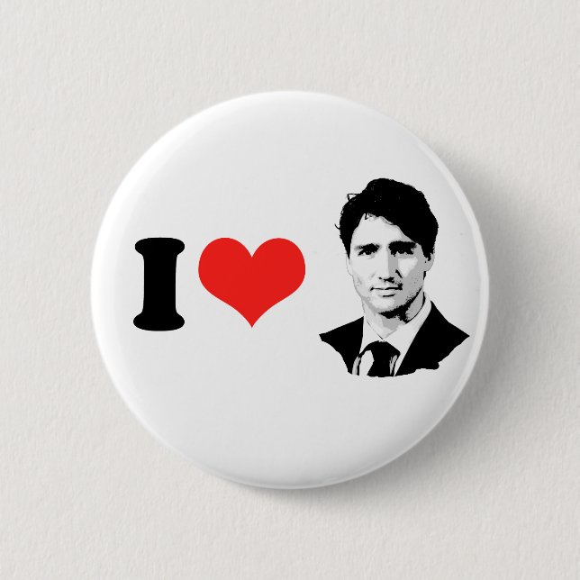 Macaron Rond 5 Cm Trudeau (Devant)