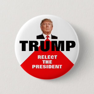 Macaron Rond 5 Cm Trump 2020