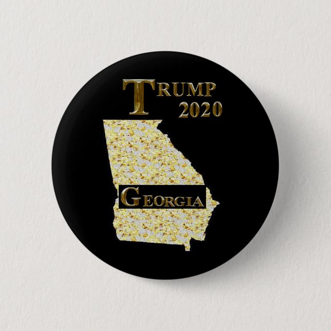 MACARON ROND 5 CM TRUMP 2020 GÉORGIE (Devant)