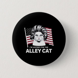 Macaron Rond 5 Cm Trump 2024 Je Vote Pour Le Républicain Chat de Rue