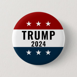 Macaron Rond 5 Cm Trump 2024 Pinback