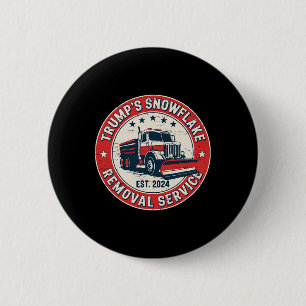 Macaron Rond 5 Cm Trump 2024 Service de suppression des flocs de nei