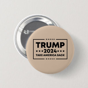 Macaron Rond 5 Cm Trump 2024 : Trump et l'Amérique