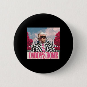 Macaron Rond 5 Cm Trump 2025 Prendre l'Amérique Parck La Maison de P