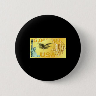 Macaron Rond 5 Cm Trump 5 millions de dollars migrant américain rich