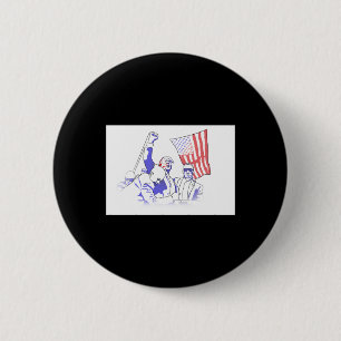 Macaron Rond 5 Cm Trump Attaqué En 2024