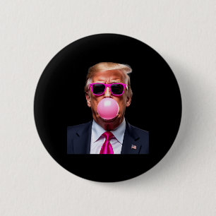 Macaron Rond 5 Cm Trump Buble Gum Rose