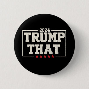 Macaron Rond 5 Cm Trump Ça 2024 47e président des États-Unis Vintage