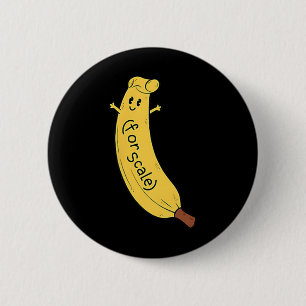 Macaron Rond 5 Cm Trump C'est la banane (pour l'échelle) drôle 1