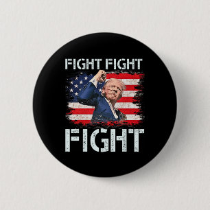 Macaron Rond 5 Cm Trump Combat Combattre Les Signaux Trump Aux Améri