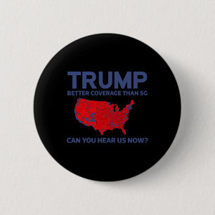 Macaron Rond 5 Cm Trump Meilleure Couverture Que 5g Pouvez-Vous Nous