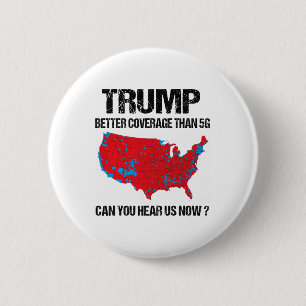Macaron Rond 5 Cm Trump Meilleure Couverture Que 5g Pouvez-Vous Nous