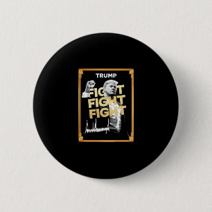Macaron Rond 5 Cm Trump Meme Coin
