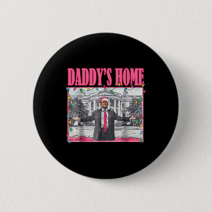 Macaron Rond 5 Cm Trump Pink 2024 Take America Ck Daddy's Home Chris