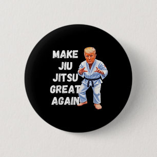 Macaron Rond 5 Cm Trump Rendre sa grandeur à Jiu-jitsu Bjj