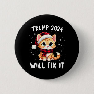 Macaron Rond 5 Cm Trump Réparera Cela Rend America Great 45e Préside