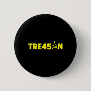 Macaron Rond 5 Cm Trump trahison la meilleure stratégie du groupe ru
