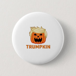 Macaron Rond 5 Cm Trumpkin - Drôle Slogan de parodie