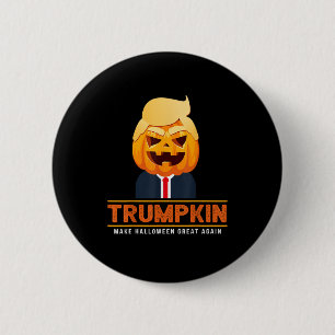 Macaron Rond 5 Cm Trumpkin Rendre Halloween grand à nouveau Hallowee
