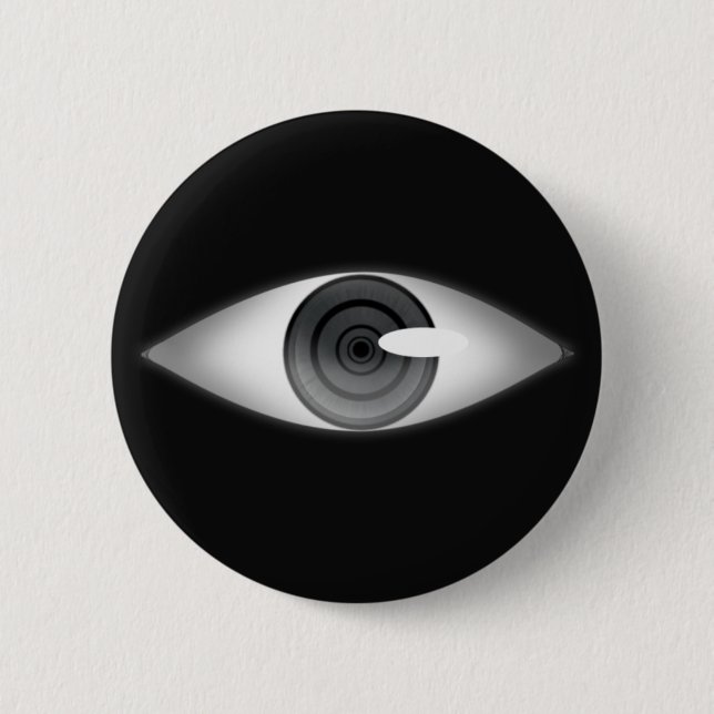 Macaron Rond 5 Cm Truth Eye (Devant)